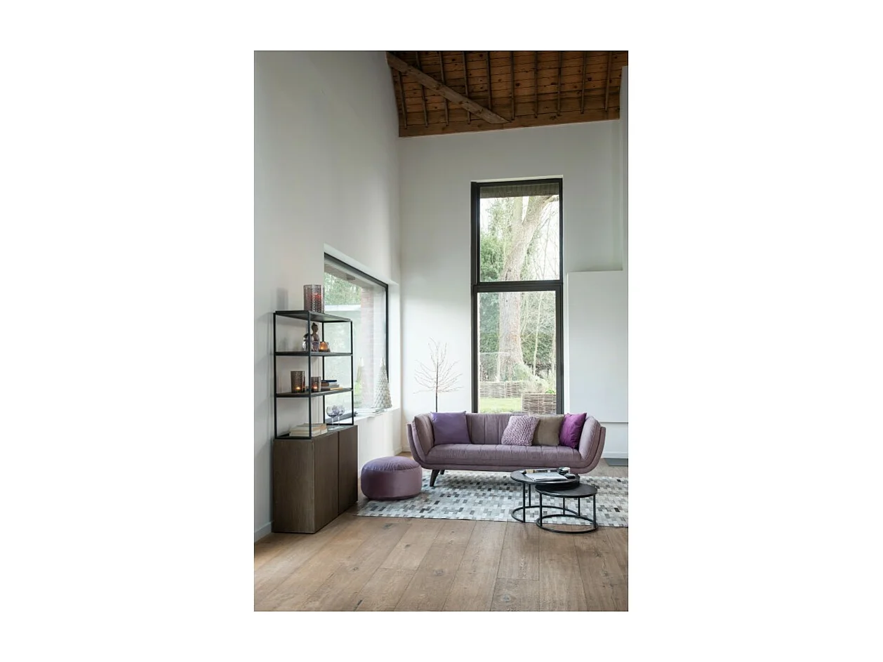 Albero luminoso ramo led in metallo nero 180 cm