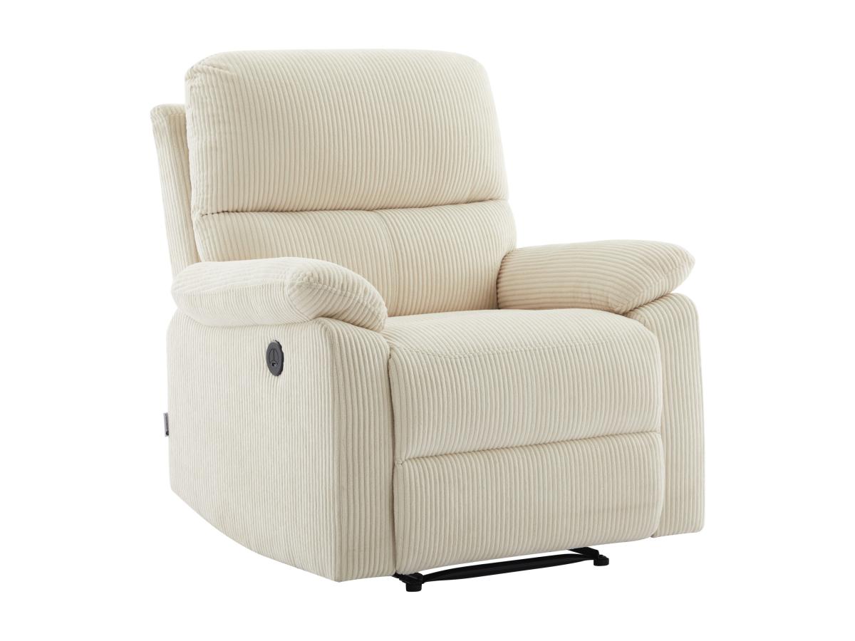 Relaxsessel elektrisch - Cord - Beige - LUNANO günstig online kaufen