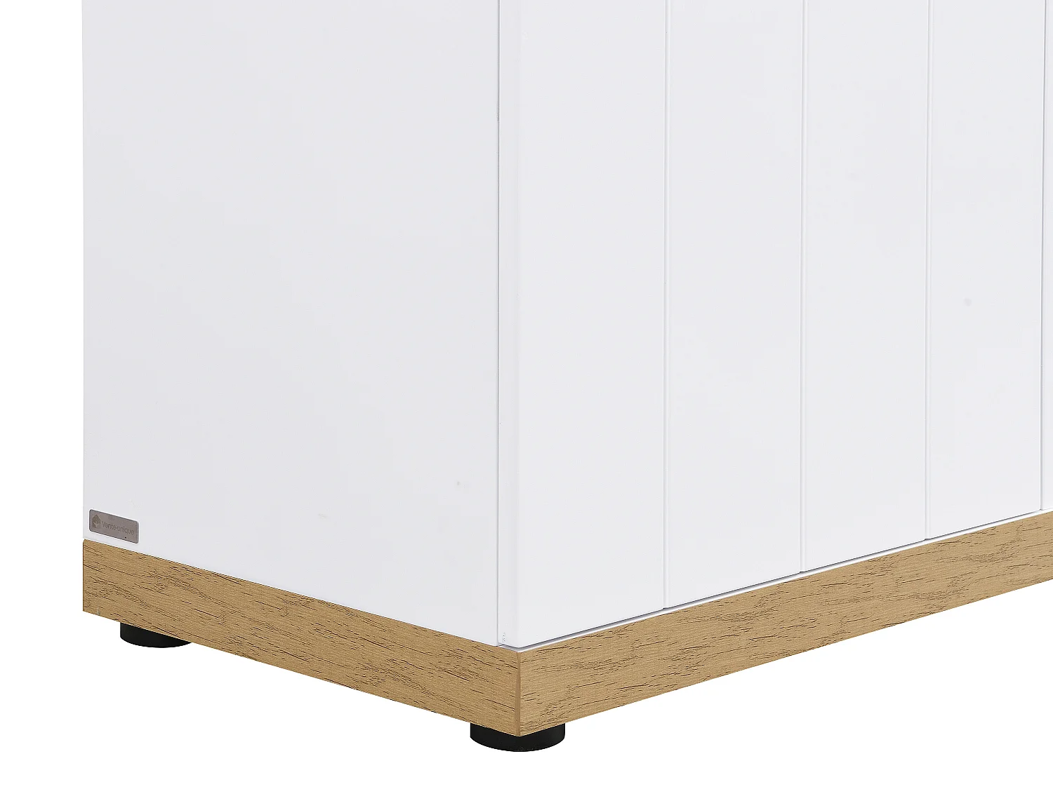 Sekretär - MDF - Weiß & Natur - DUTASI