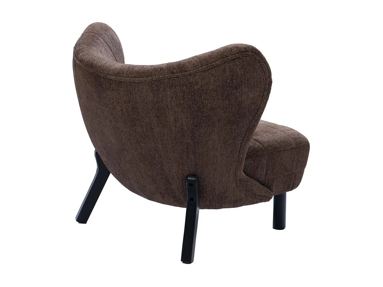 Fauteuil Balthazar marron