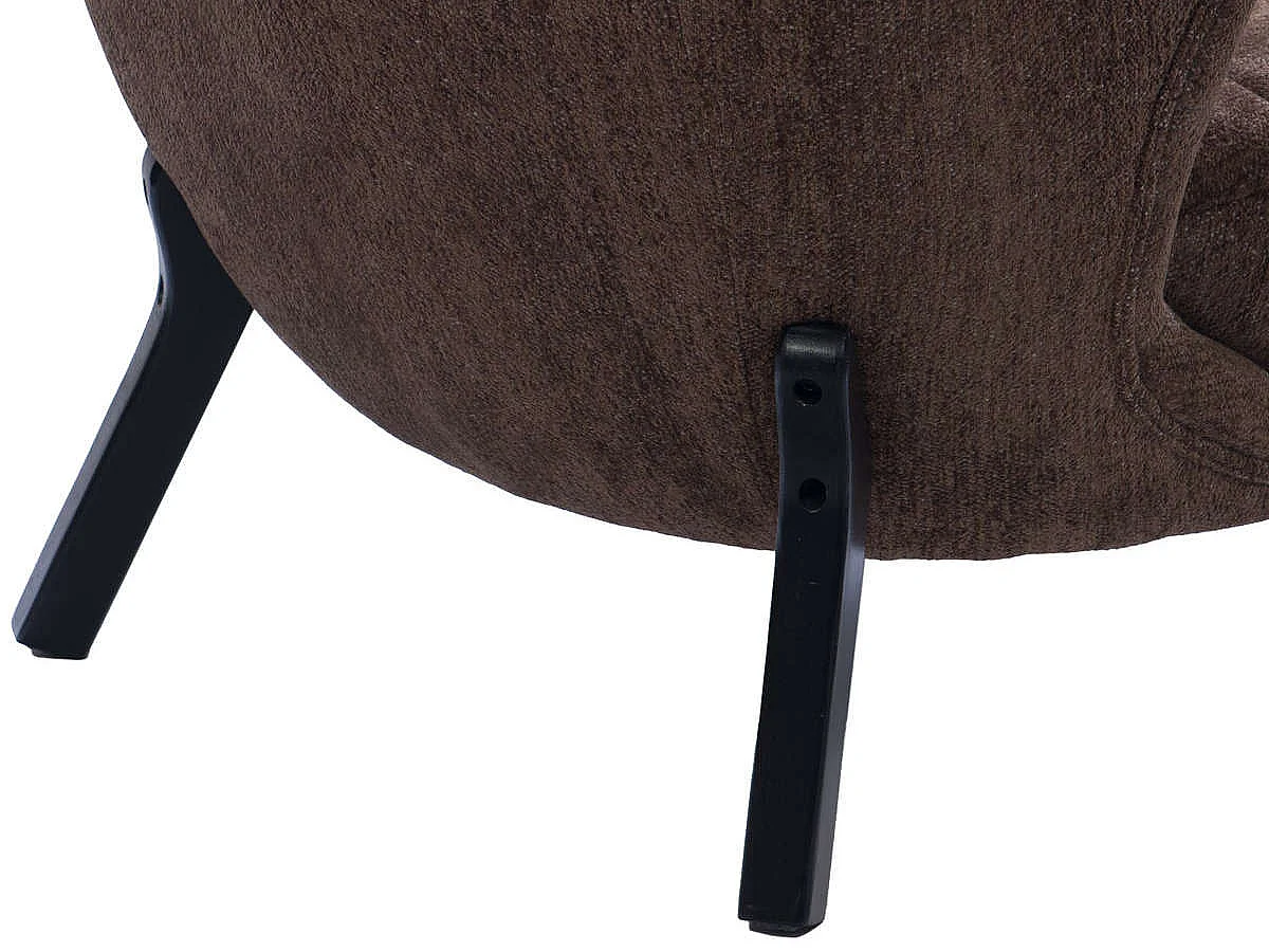 Fauteuil Balthazar marron