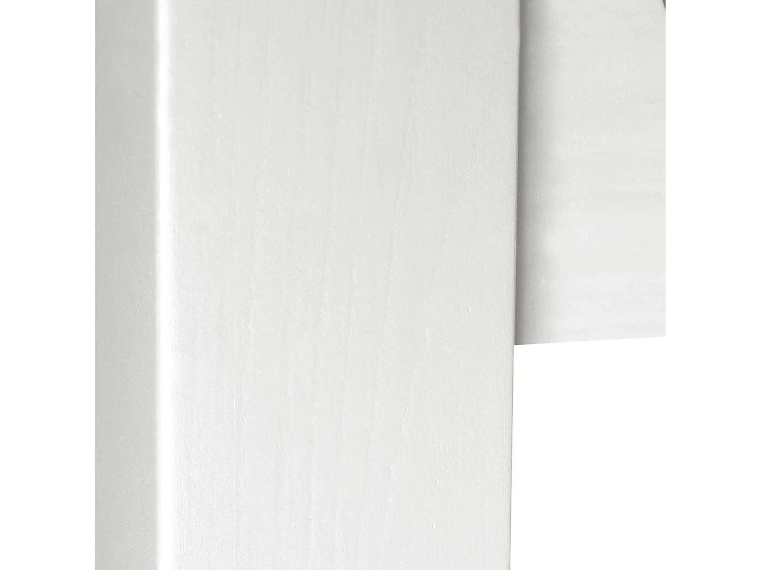 Lit design palette avec bois blanche 200 x 140 x 28 cm LIT06240