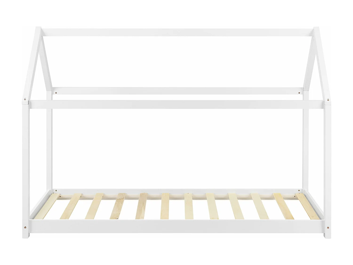 Lit pour enfant en bois blanche 166 x 88 x 127 cm 03_0005542