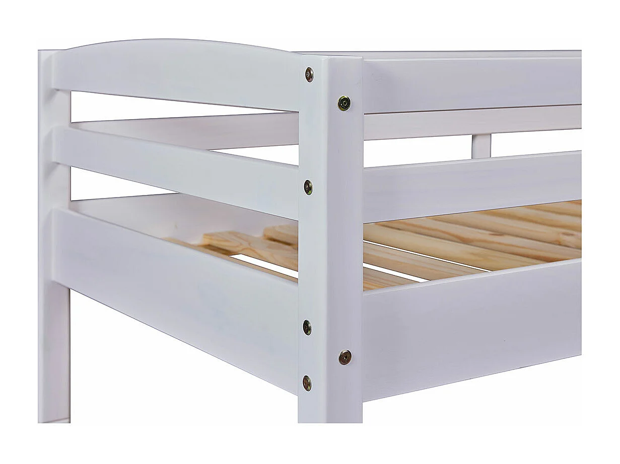 Ancki Etagenbett weiss lackiert.