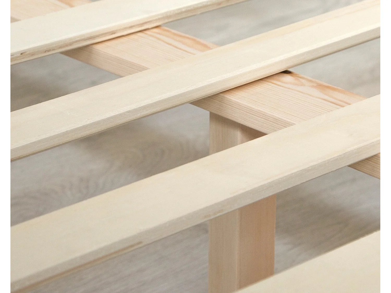 Lit double deux personne bois marron 206 x 146 x 82 cm LIT06159