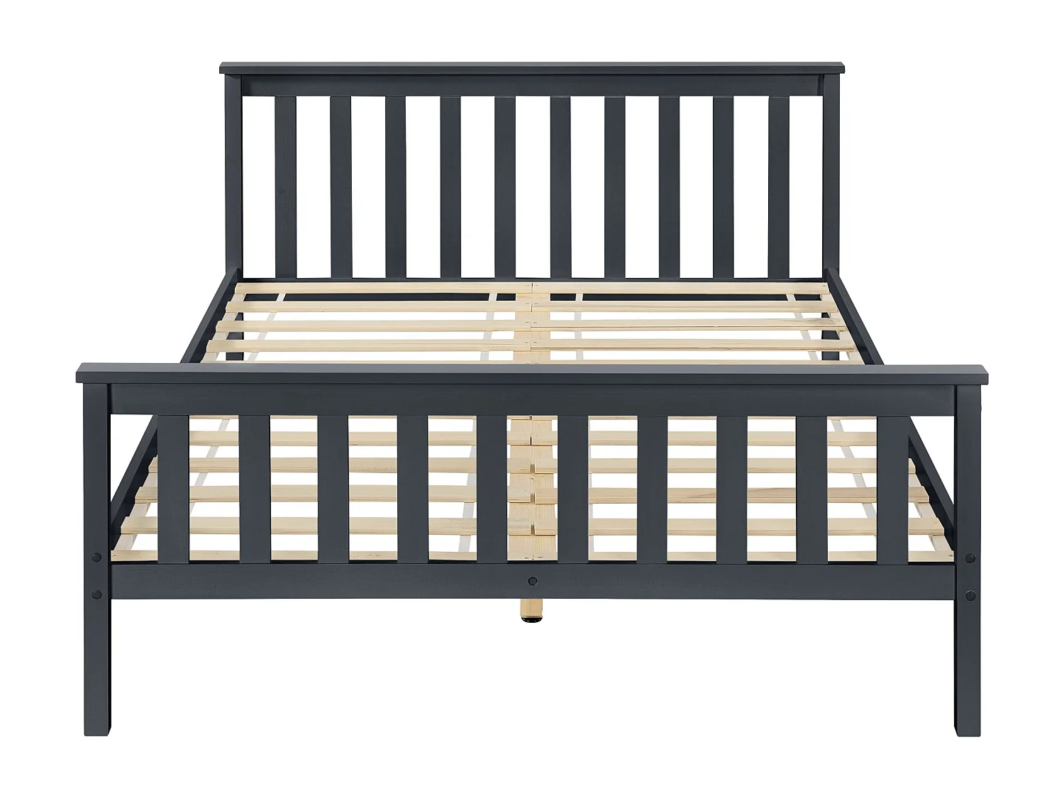 Lit adultes en bois bois marron 208 x 188 x 82 cm 03_0002703