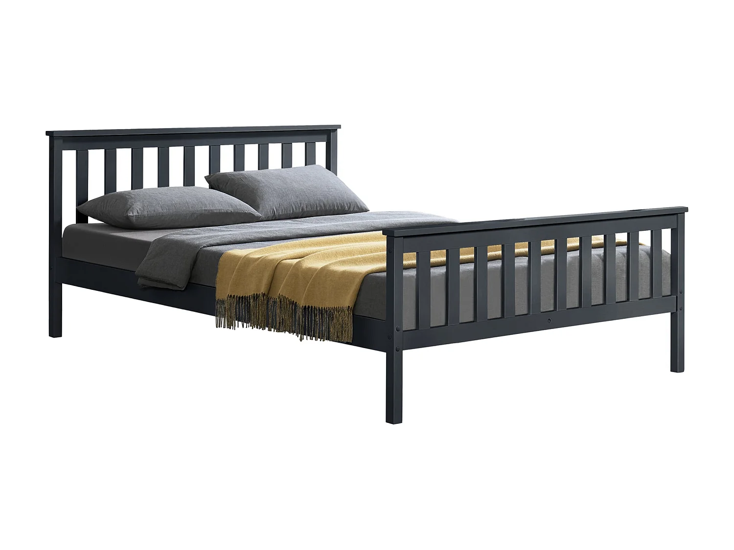 Lit adultes en bois bois marron 208 x 188 x 82 cm 03_0002703