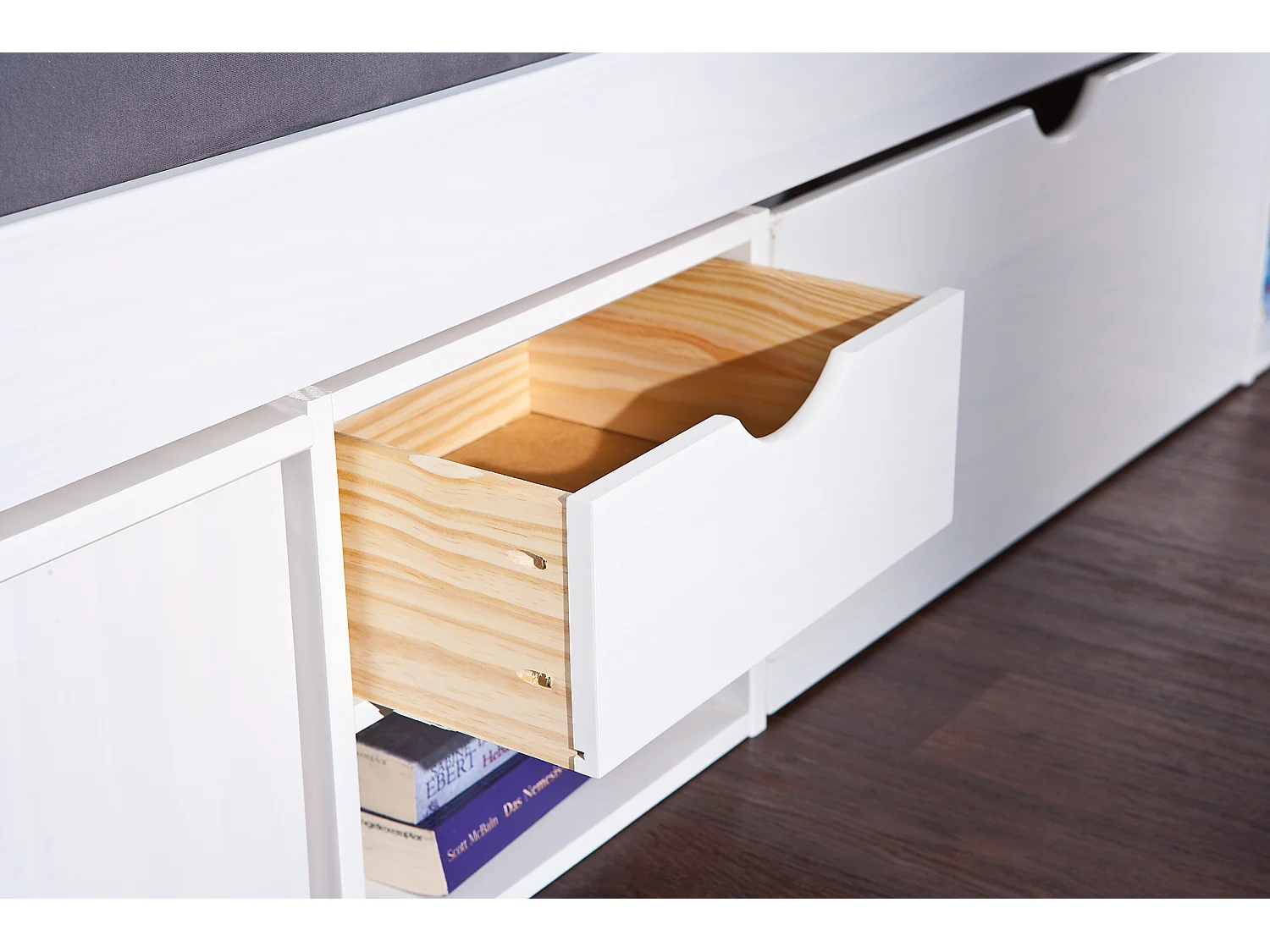 Timm Bett 90x200 cm, weiss.