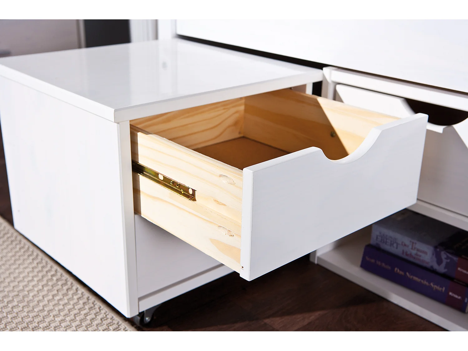 Timm Bett 90x200 cm, weiss.