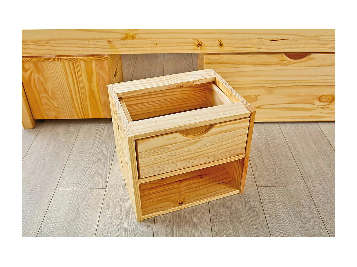 Cluse Bett 90x200 cm natur.