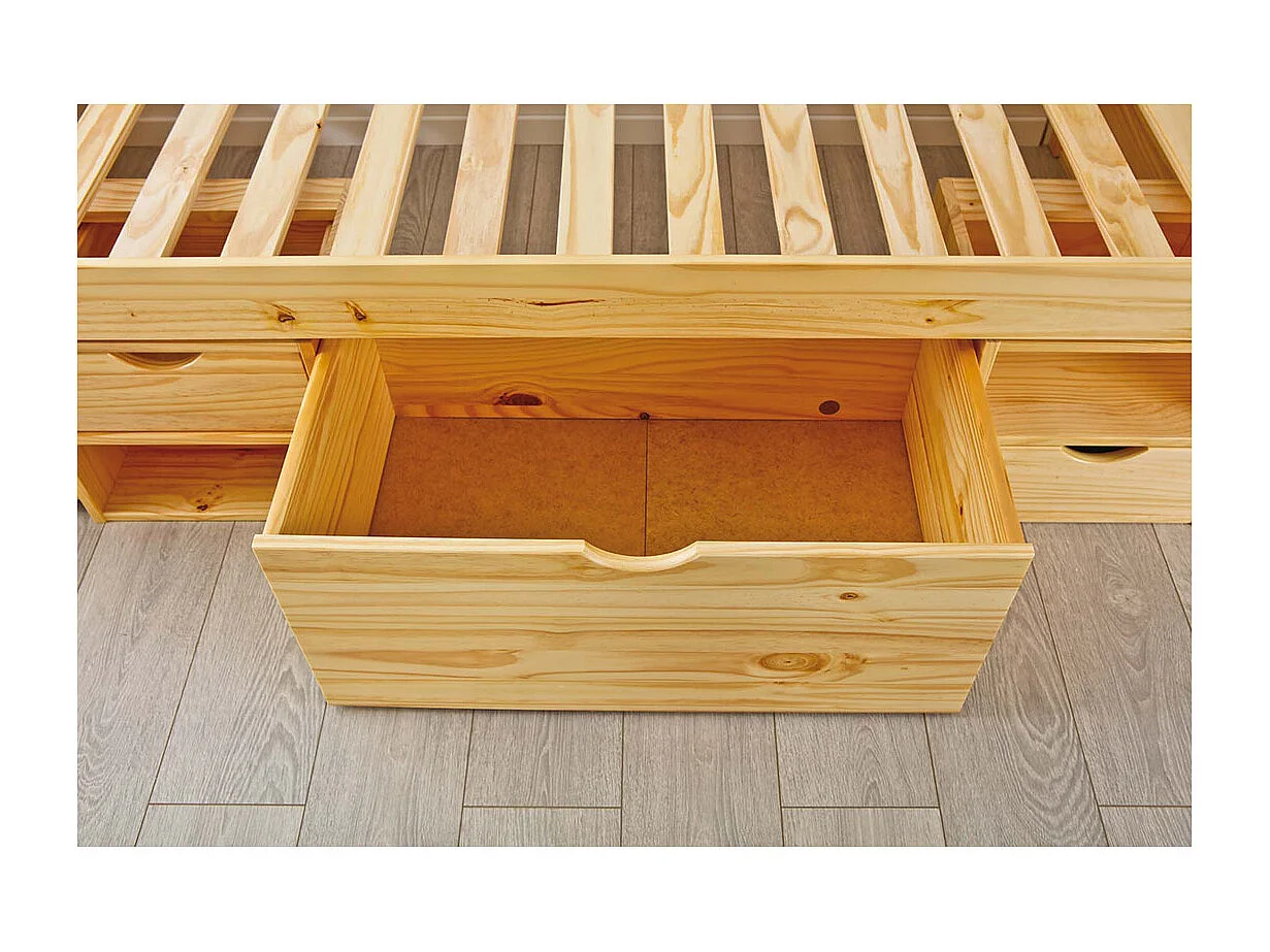 Cluse Lit 90x200 cm naturel.