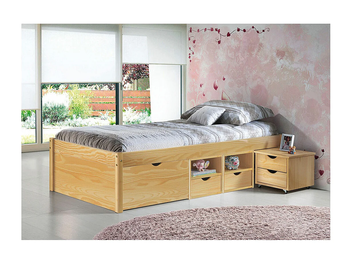 Cluse Lit 90x200 cm naturel.