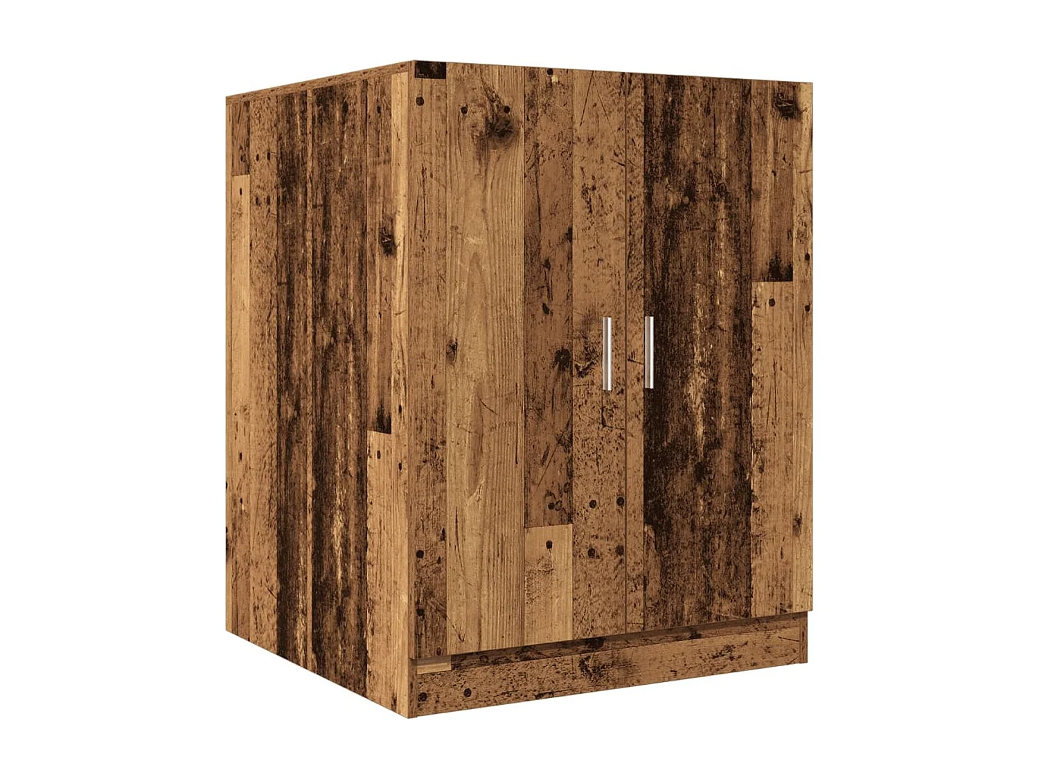 Meuble pour machine à laver vieux bois 70,5x71,5x91,5 cm