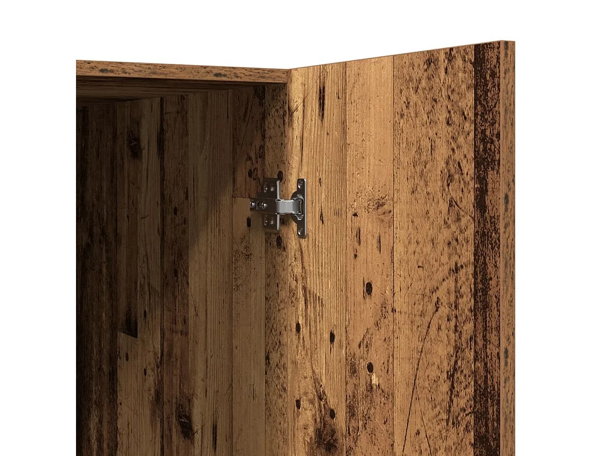 Meuble pour machine à laver vieux bois 70,5x71,5x91,5 cm