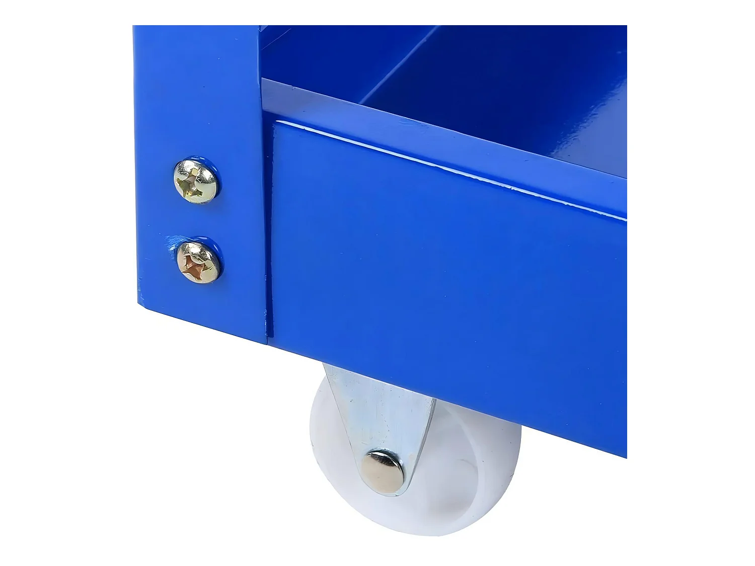 Chariot à outils pour atelier, stockage d'outils, roue caoutchouc solide, max200kg, 66x36x74cm