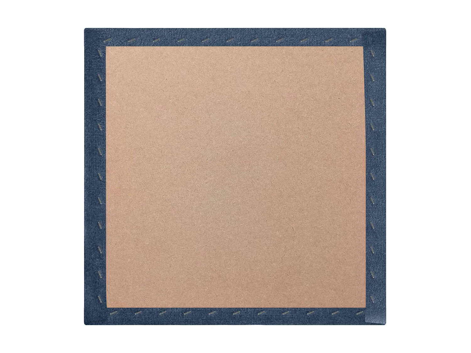 DHOME Lot de 8 Panneaux Rembourrés en Tissu Aqualine Autocollants pour Mur Acoustiques Absorbants Protection contre les Chocs (Bleu, 60x60cm, x8)