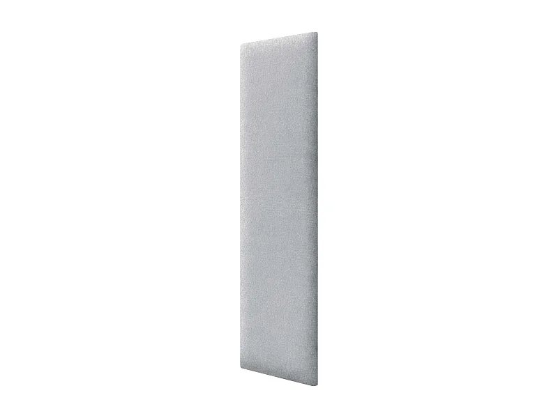 DHOME Paneles Tapizados de Tela Acualine Autoadhesivos para Pared Acústicos Absorbentes Protección Impactos Cabeceros Decoración (Gris Claro, 60x20cm)