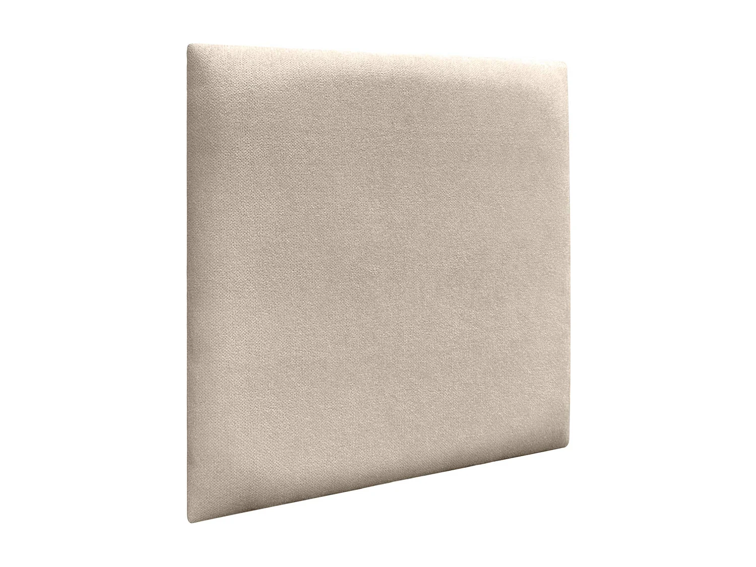 DHOME Selbstklebende gepolsterte Wandpaneele aus Acualine-Stoff, schallabsorbierend, stoßfest, Kopfteile, Dekoration (Beige, 50x50cm)