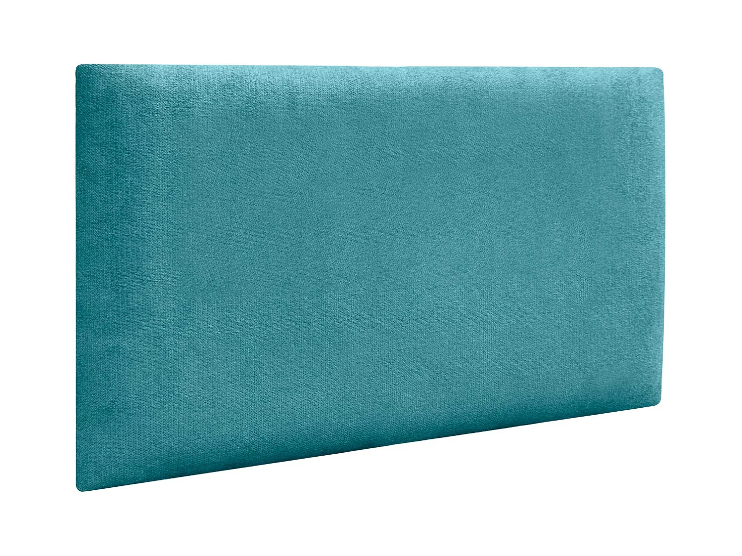 DHOME Painéis Estofados de Tecido Autoadesivos para Parede Acústicos Absorventes Proteção contra Impactos Cabeceiras Decoração (Turquesa, 60x40cm)