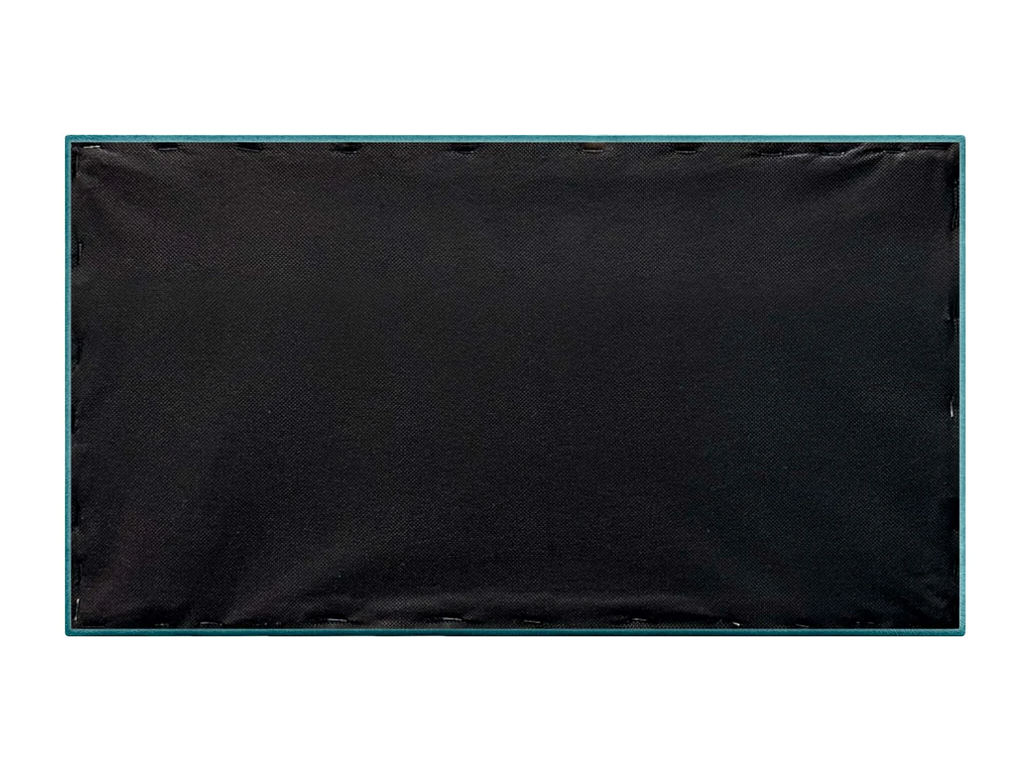 DHOME Painéis Estofados de Tecido Autoadesivos para Parede Acústicos Absorventes Proteção contra Impactos Cabeceiras Decoração (Turquesa, 60x40cm)