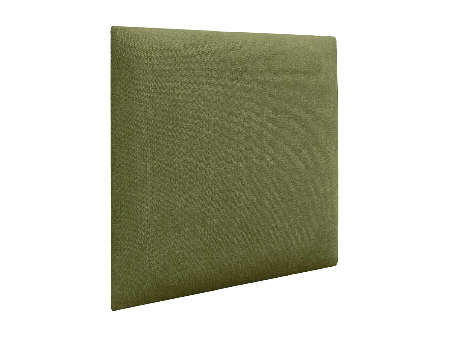 DHOME Panneaux Rembourrés en Tissu Autocollants pour Mur Acoustiques Absorbants Protection contre les Chocs Têtes de Lit  (Vert, 50x50cm)