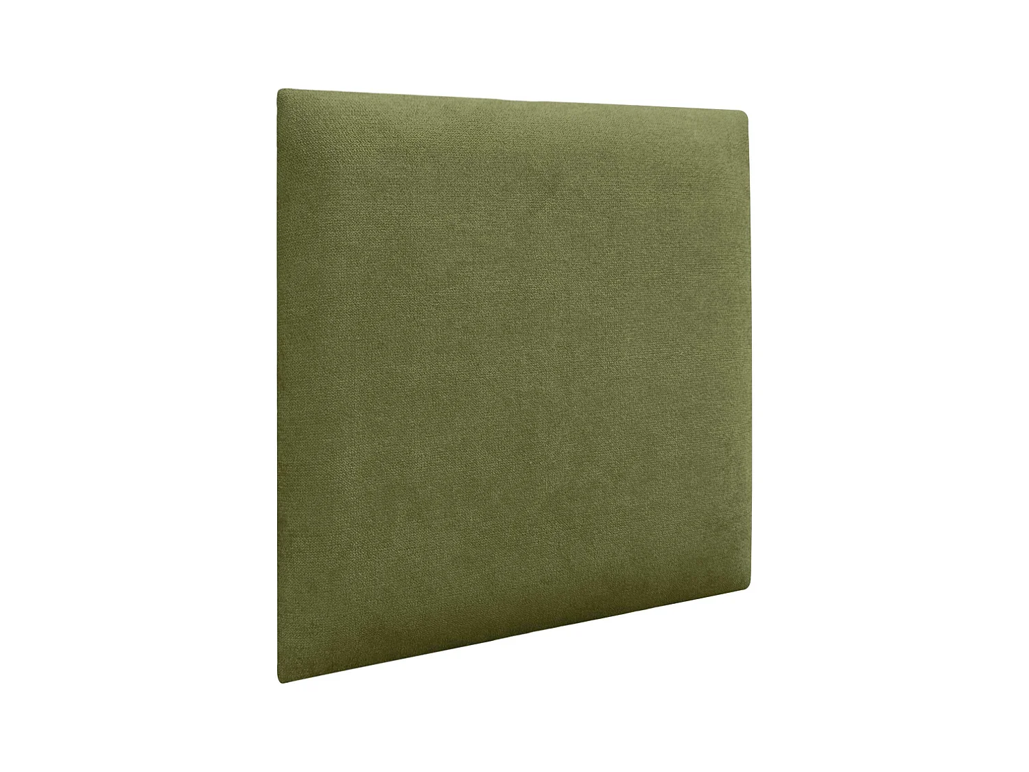 DHOME Panneaux Rembourrés en Tissu Autocollants pour Mur Acoustiques Absorbants Protection contre les Chocs Têtes de Lit  (Vert, 50x50cm)