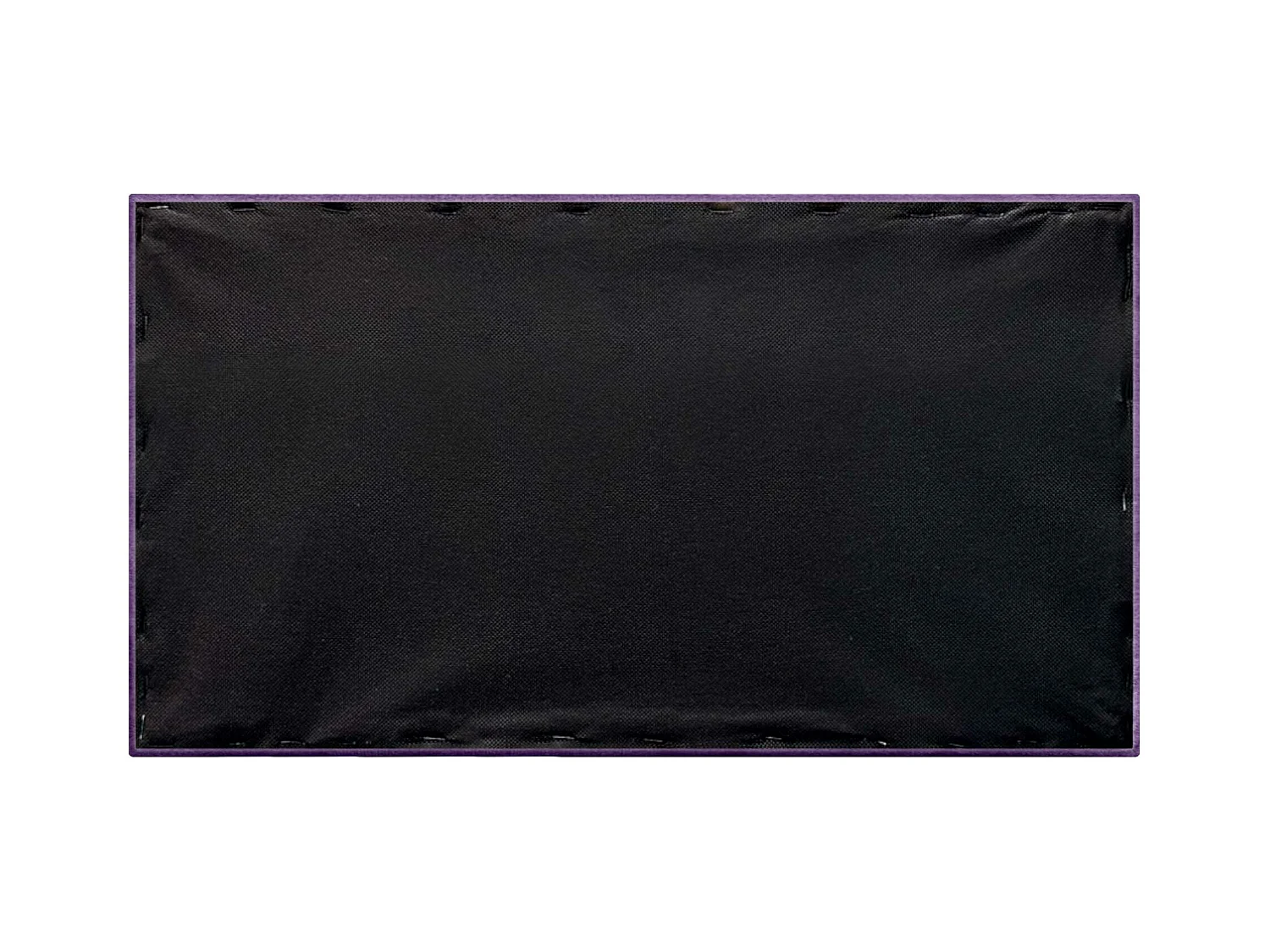 DHOME set van 6 zelfklevende gestoffeerde panelen voor muur, geluidsabsorberend, schokbescherming, hoofdbord (Lila, 50x40cm, x6)