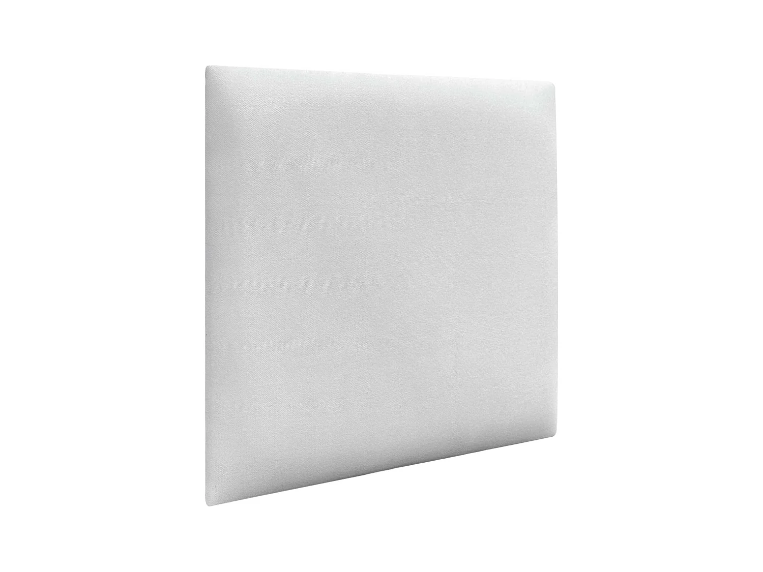 DHOME Panneaux Rembourrés en Tissu Autocollants pour Mur Acoustiques Absorbants Protection contre les Chocs Têtes de Lit  (Blanc, 50x50cm)