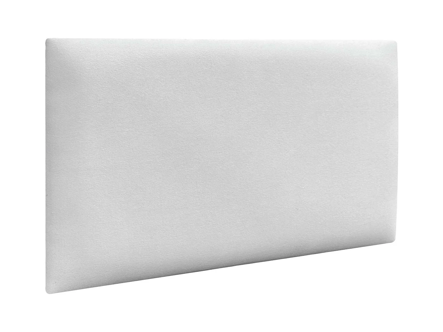 DHOME Panneaux Rembourrés en Tissu Autocollants pour Mur Acoustiques Absorbants Protection contre les Chocs Têtes de Lit  (Blanc, 60x40cm)