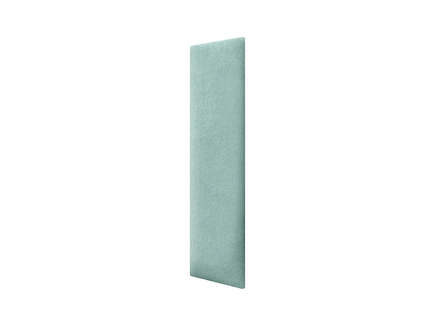 DHOME Panneaux Rembourrés en Tissu Autocollants pour Mur Acoustiques Absorbants Protection contre les Chocs Têtes de Lit  (Vert d'eau, 60x20cm)