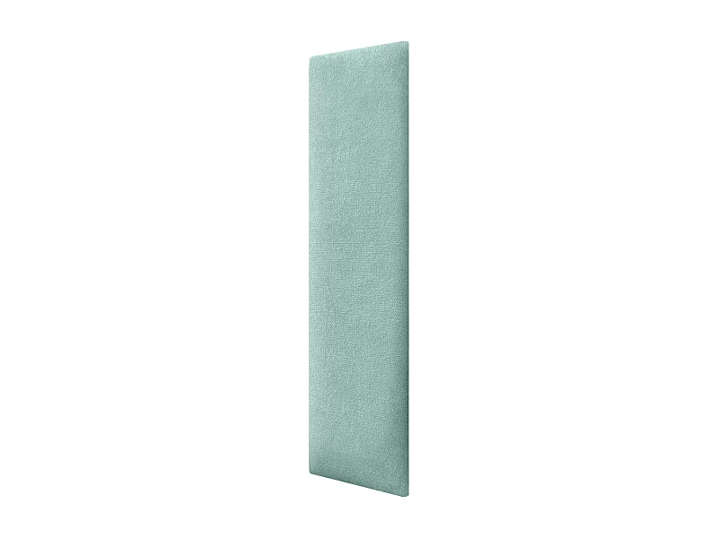 DHOME Paneles Tapizados de Tela Acualine Autoadhesivos para Pared Acústicos Absorbentes Protección Impactos Cabeceros Decoración (Verde Agua, 60x20cm)