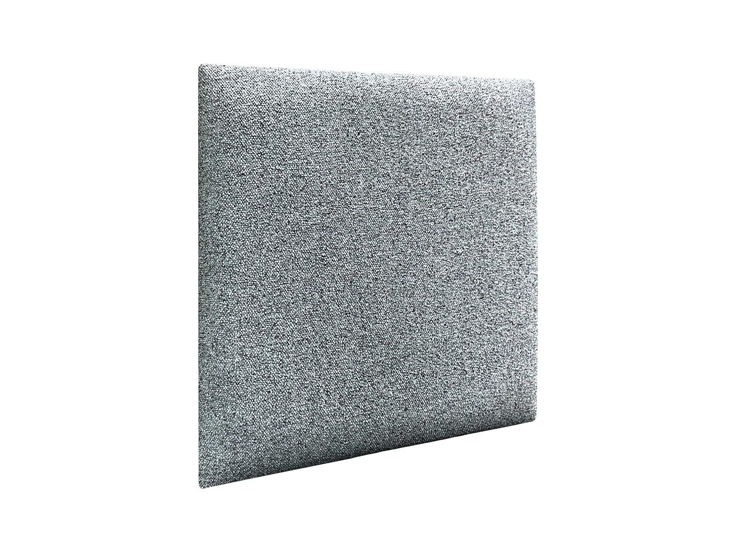 DHOME Panneaux Rembourrés en Tissu Autocollants pour Mur Acoustiques Absorbants Protection contre les Chocs Têtes de Lit  (Gris perle, 60x60cm)