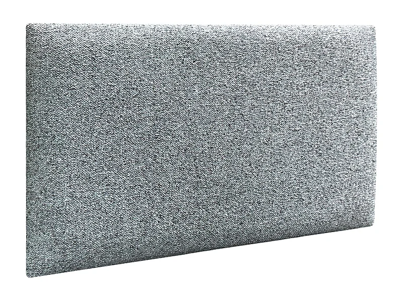 DHOME Pannelli Rivestiti in Tessuto Autoadesivi per Parete Acustici Assorbenti Protezione Impatti Testiere Decorazione (Grigio perla, 50x30cm)
