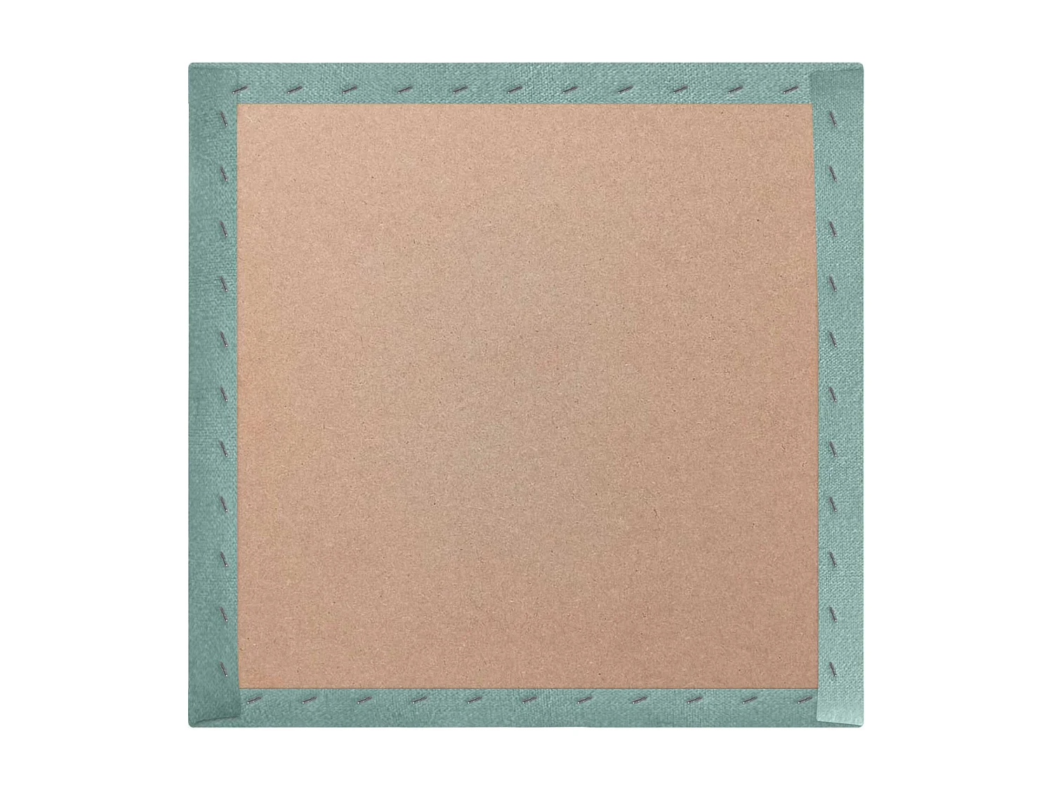 DHOME Lot de 6 Panneaux Rembourrés en Tissu Aqualine Autocollants pour Mur Acoustiques Absorbants Protection contre les choc (Vert d'Eau, 60x60cm, x6)