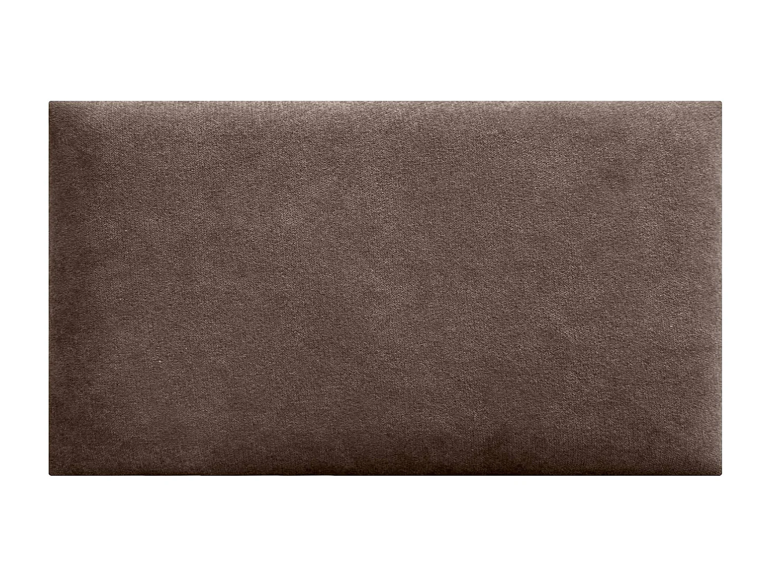 DHOME Lot de 8 Panneaux Rembourrés en Tissu Aqualine Autocollants pour Mur Acoustiques Absorbants Protection contre (Marron chocolat, 60x40cm,x8)