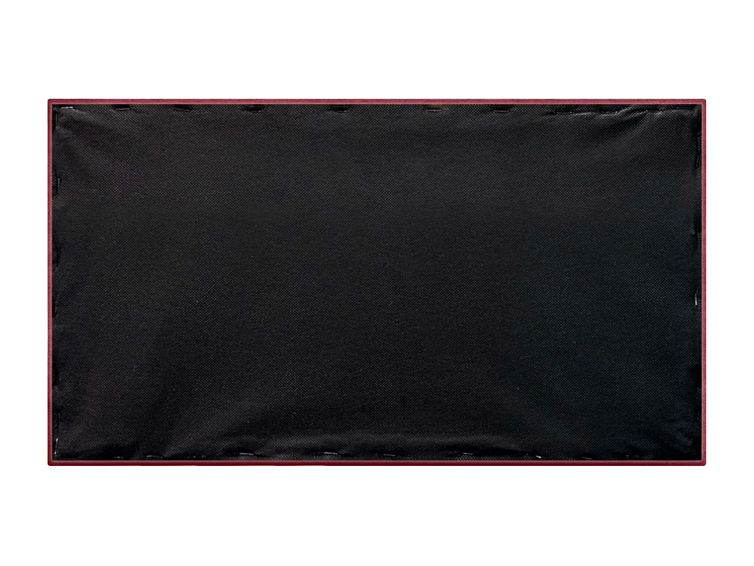 DHOME Lot de 8 Panneaux Rembourrés en Tissu Aqualine Autocollants pour Mur Acoustiques Absorbants Protection contre les Chocs (Rouge, 60x50cm, x8)