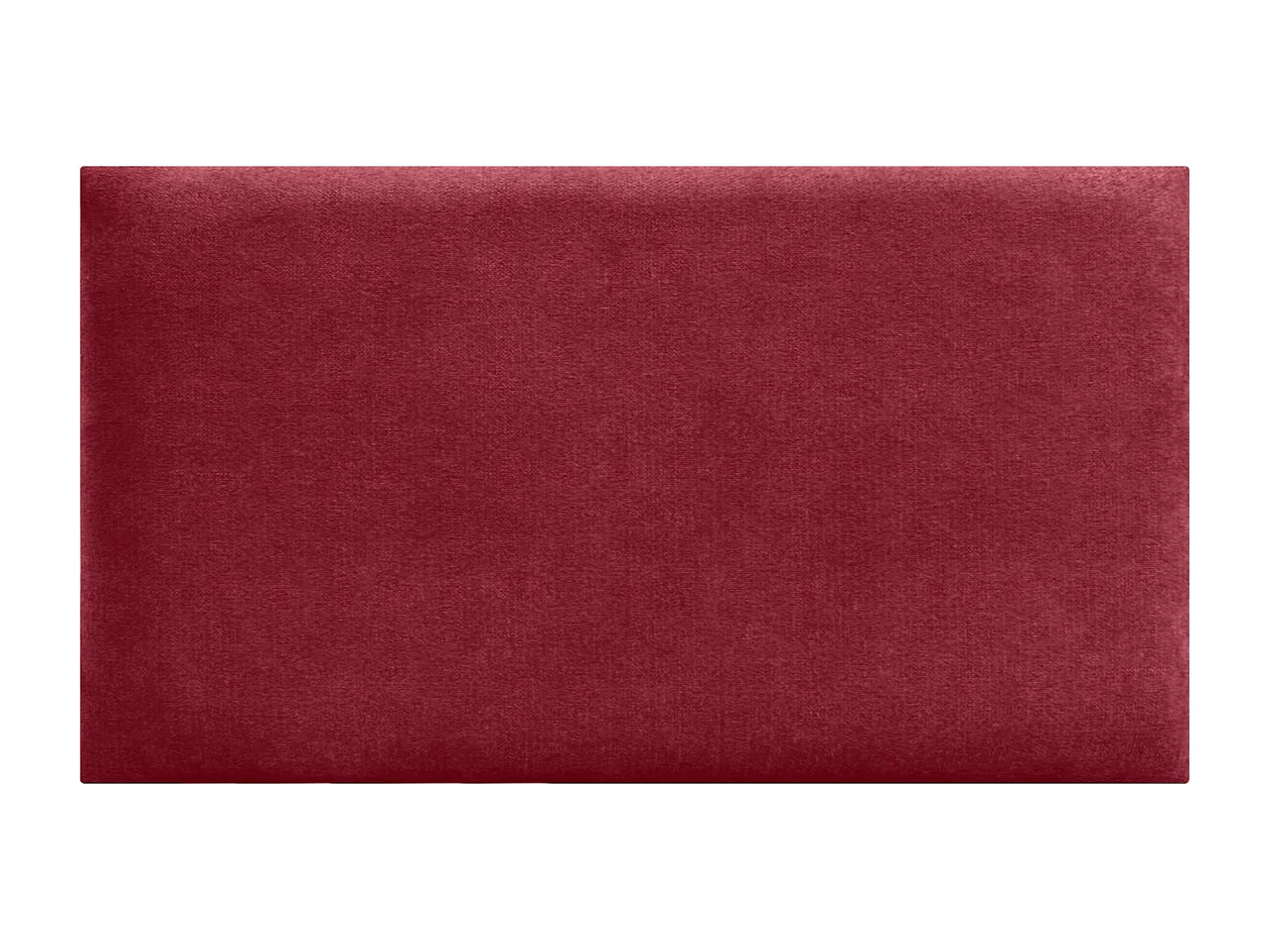 DHOME Lot de 8 Panneaux Rembourrés en Tissu Aqualine Autocollants pour Mur Acoustiques Absorbants Protection contre les Chocs (Rouge, 60x50cm, x8)