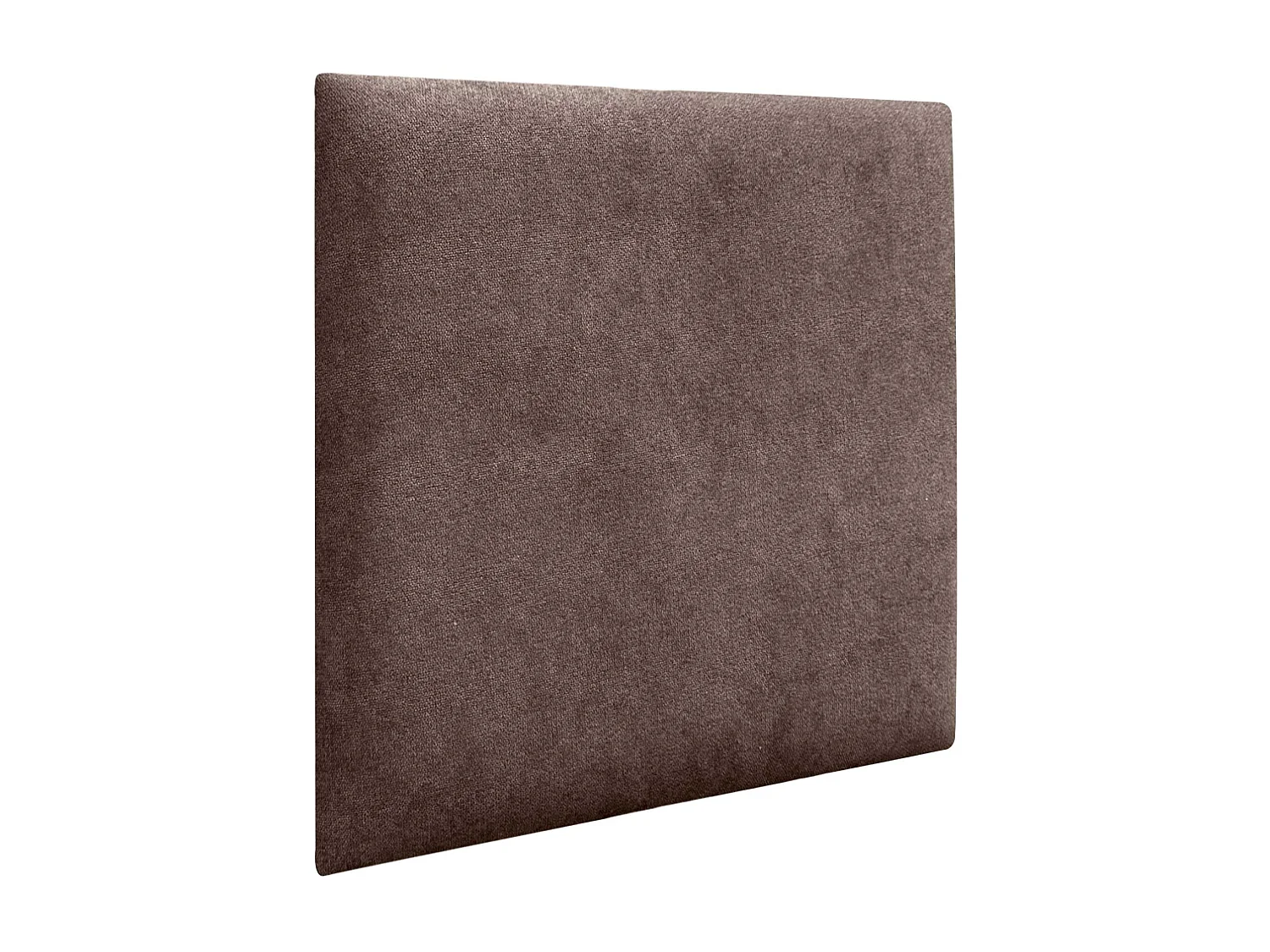 DHOME Paneles Tapizados de Tela Acualine Autoadhesivos para Pared Acústicos Absorbentes Protección Impactos Cabeceros Decoración (Marrón Chocolate, 60x60cm)
