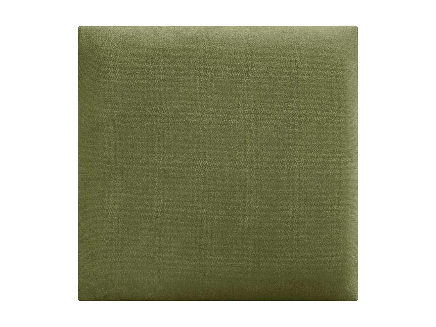 DHOME Lot de 1 Panneaux muraux en tissu auto-adhésifs Panneaux muraux absorbants acoustiques Protection contre les chocs (Vert, 50x50cm, x1)