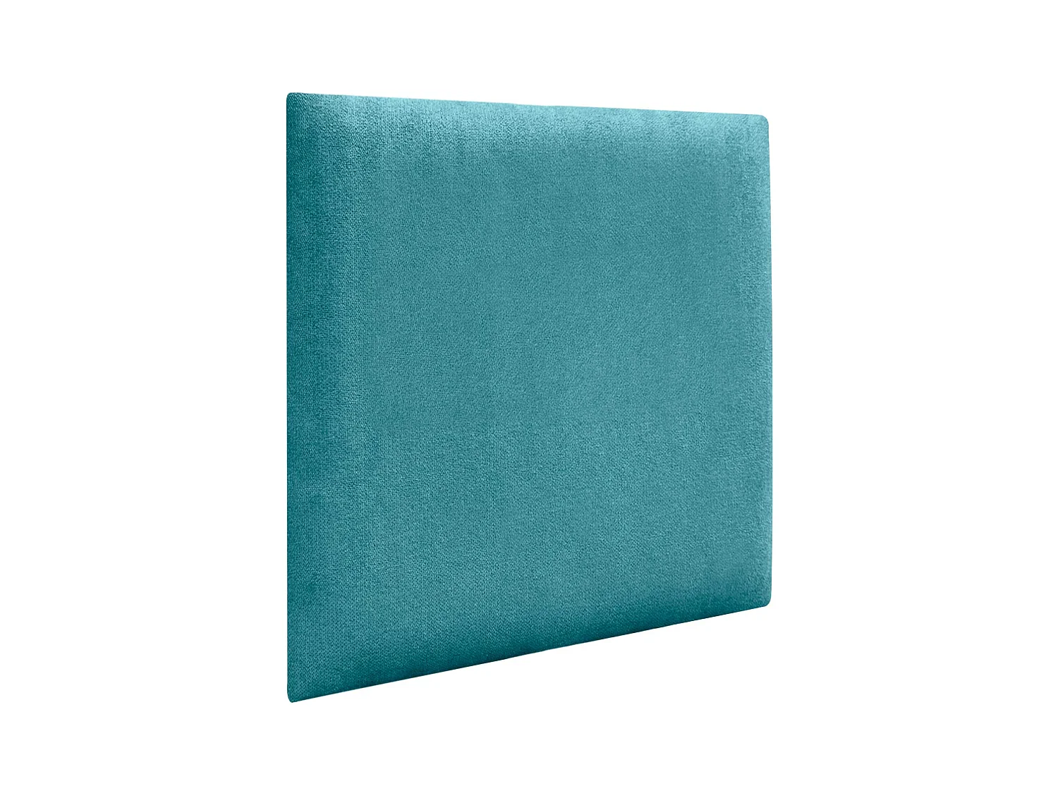 DHOME Pannelli Rivestiti in Tessuto Autoadesivi per Parete Acustici Assorbenti Protezione Impatti Testiere Decorazione (Turchese, 50x50cm)