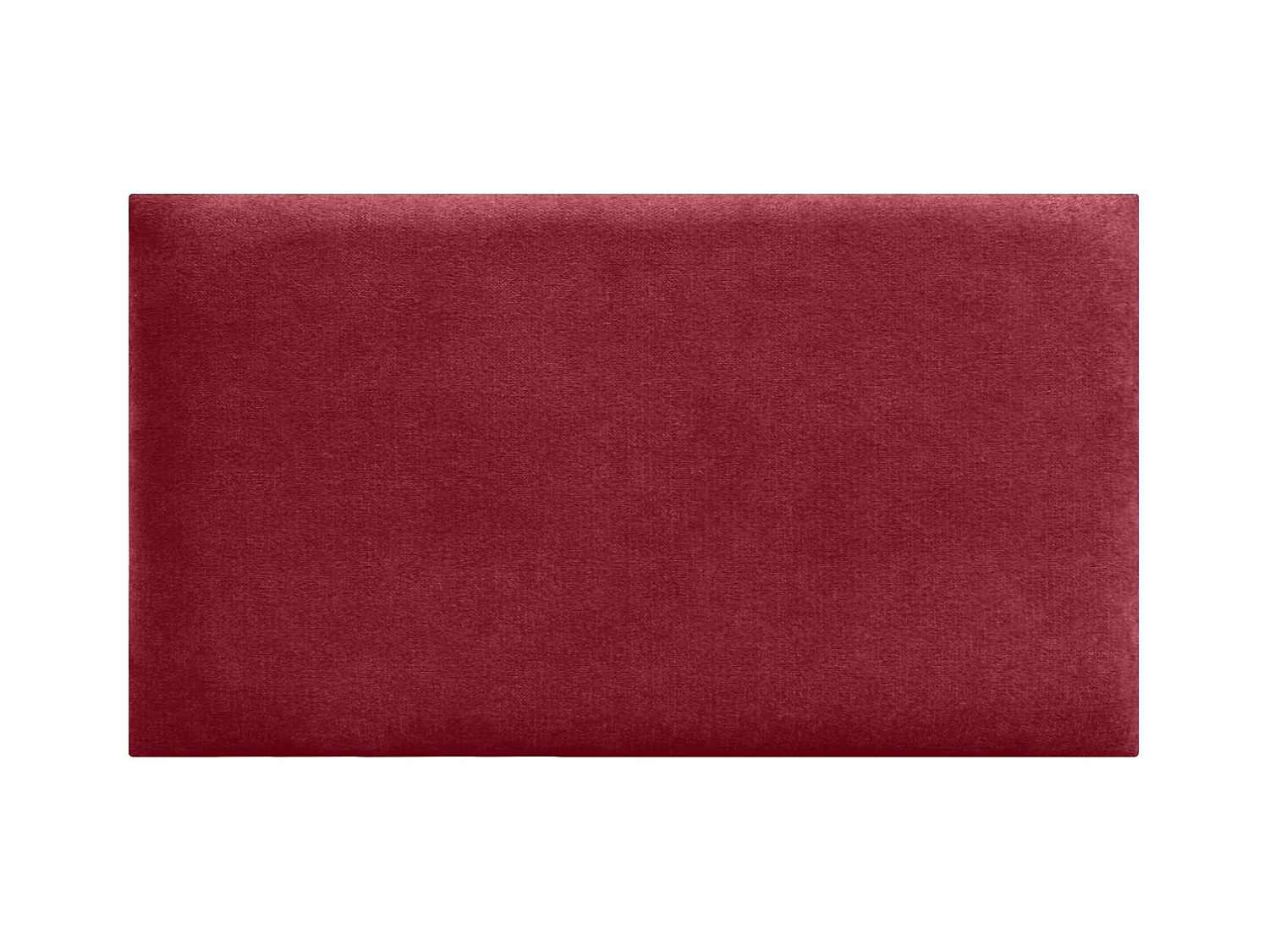 DHOME Lot de 8 Panneaux Rembourrés en Tissu Aqualine Autocollants pour Mur Acoustiques Absorbants Protection contre les Chocs (Rouge, 60x40cm, x8)