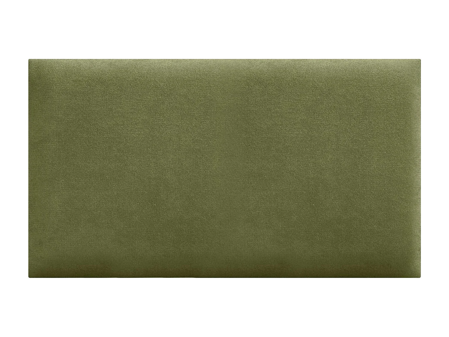 DHOME Lot de 6 Panneaux Rembourrés en Tissu Aqualine Autocollants pour Mur Acoustiques Absorbants Protection contre les Chocs (Vert, 50x40cm, x6)