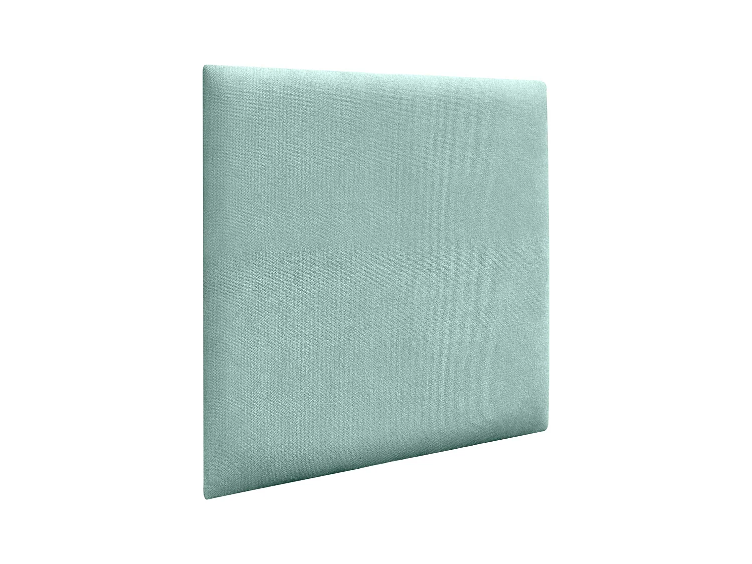 DHOME Pannelli Rivestiti in Tessuto Autoadesivi per Parete Acustici Assorbenti Protezione Impatti Testiere Decorazione (Verde acqua, 60x60cm)