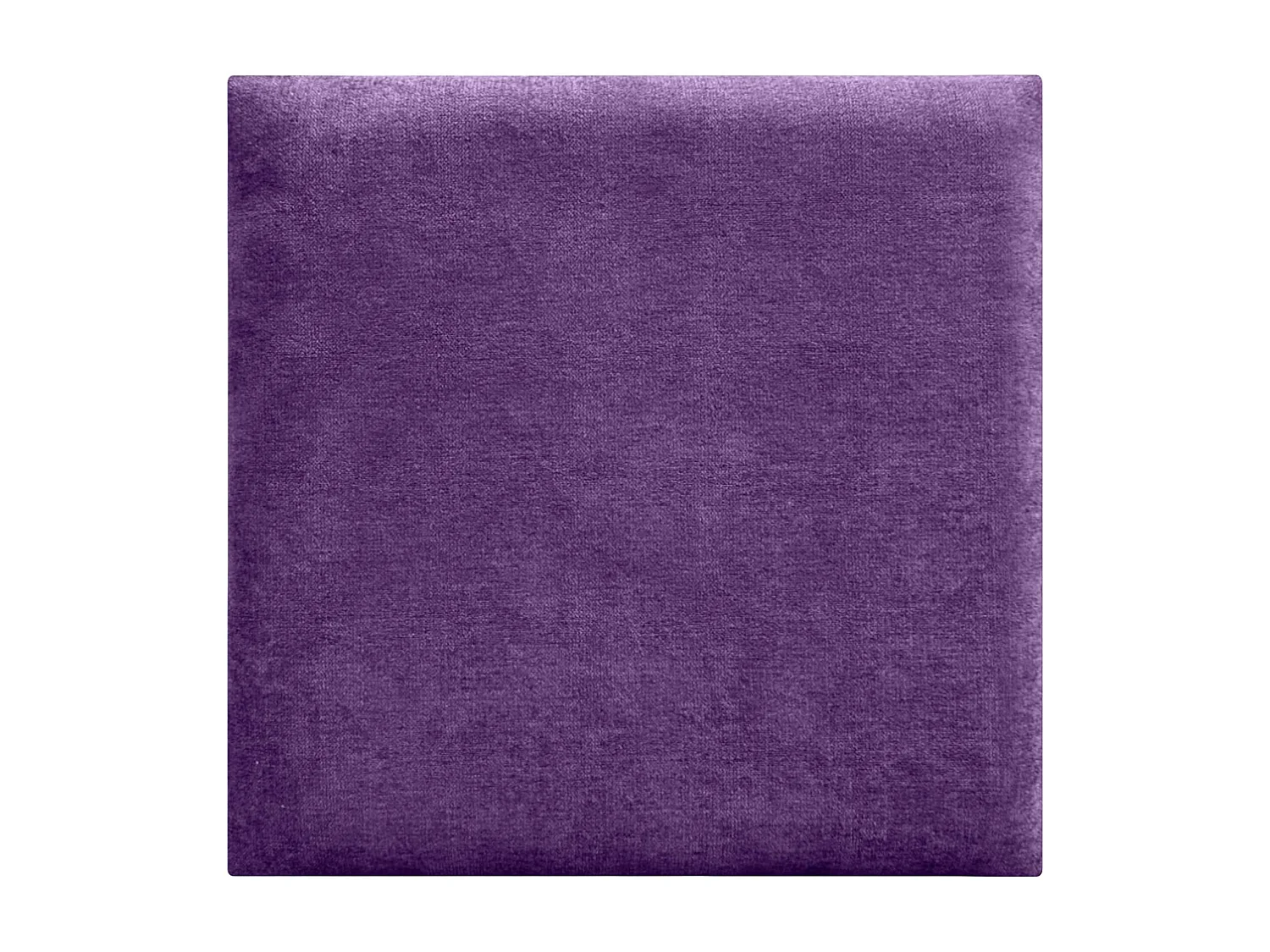 DHOME Set aus 1 selbstklebendem, gepolstertem Stoffpaneel für Wand, schallabsorbierend, Stoßschutz, Kopfteil (Lila, 60x60cm, x1)