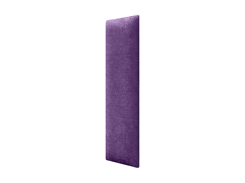 DHOME Panneaux Rembourrés en Tissu Autocollants pour Mur Acoustiques Absorbants Protection contre les Chocs Têtes de Lit  (Lilas, 60x20cm)