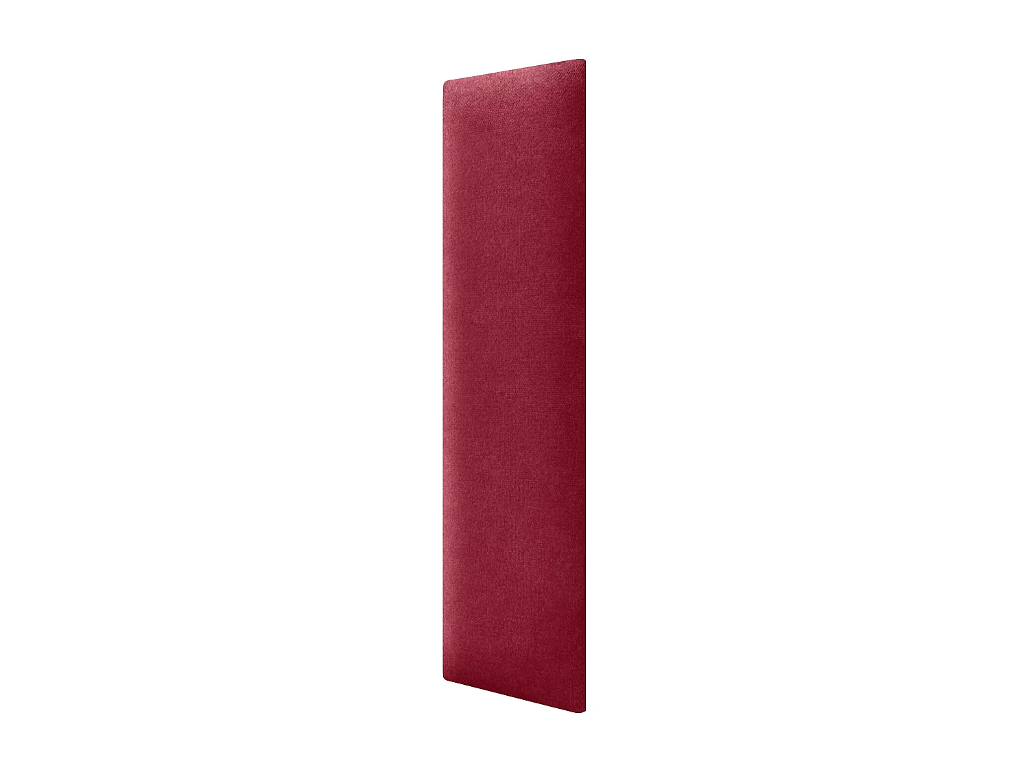 DHOME Lot de 1 Panneaux muraux en tissu auto-adhésifs Panneaux muraux absorbants acoustiques Protection contre les chocs (Rouge, 60x20cm, x1)