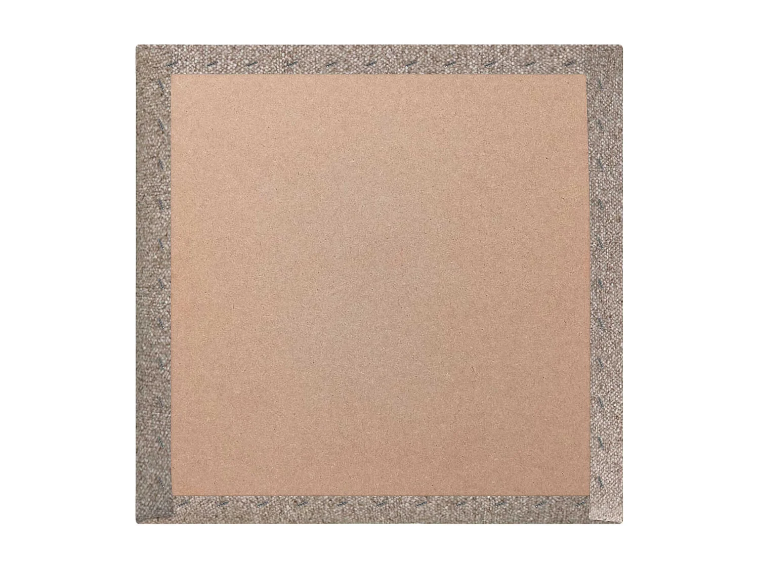 DHOME juego de 6 Paneles Tapizados de Tela Autoadhesivos para Pared Acústicos Absorbentes Protección Impactos Cabeceros (Arena, 60x60cm, x6)