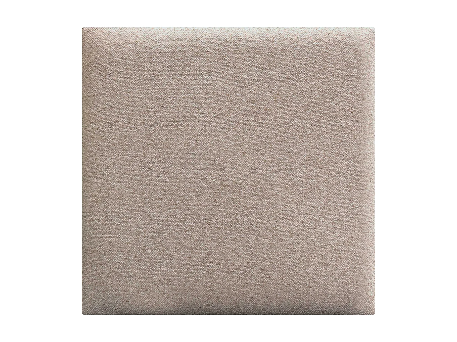 DHOME juego de 6 Paneles Tapizados de Tela Autoadhesivos para Pared Acústicos Absorbentes Protección Impactos Cabeceros (Arena, 60x60cm, x6)