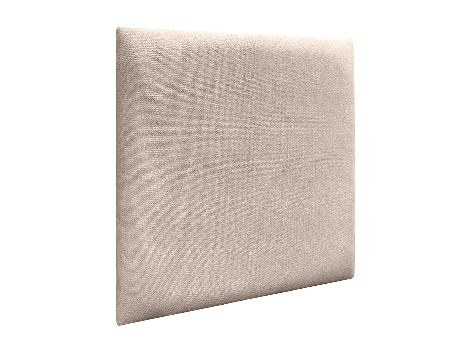 DHOME Lot de 6 Panneaux Rembourrés en Tissu Aqualine Autocollants pour Mur Acoustiques Absorbants Protection contre les Chocs (Beige, 60x60cm, x6)