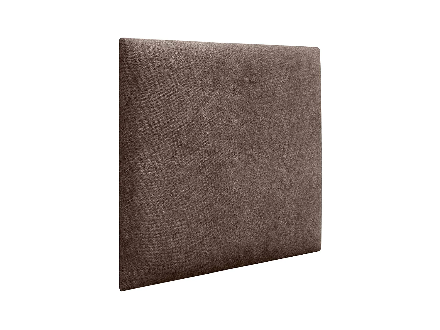DHOME Pannelli Rivestiti in Tessuto Autoadesivi per Parete Acustici Assorbenti Protezione Impatti Testiere Decorazione (Marrone cioccolato, 50x50cm)